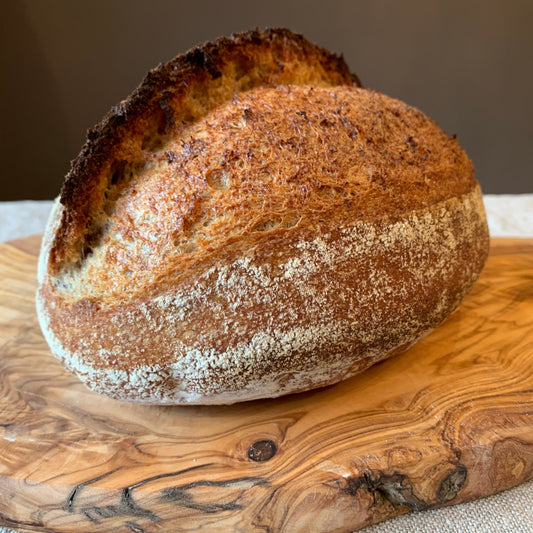 Rustic Artisan Sourdough Loaf
