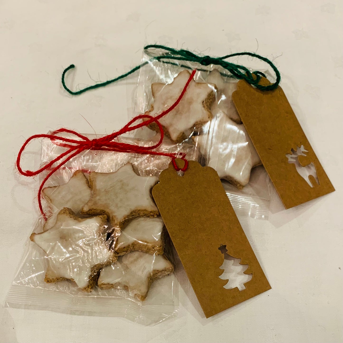 German Cinnamon Advent Stars (Zimtsterne) GF (bag of 5)