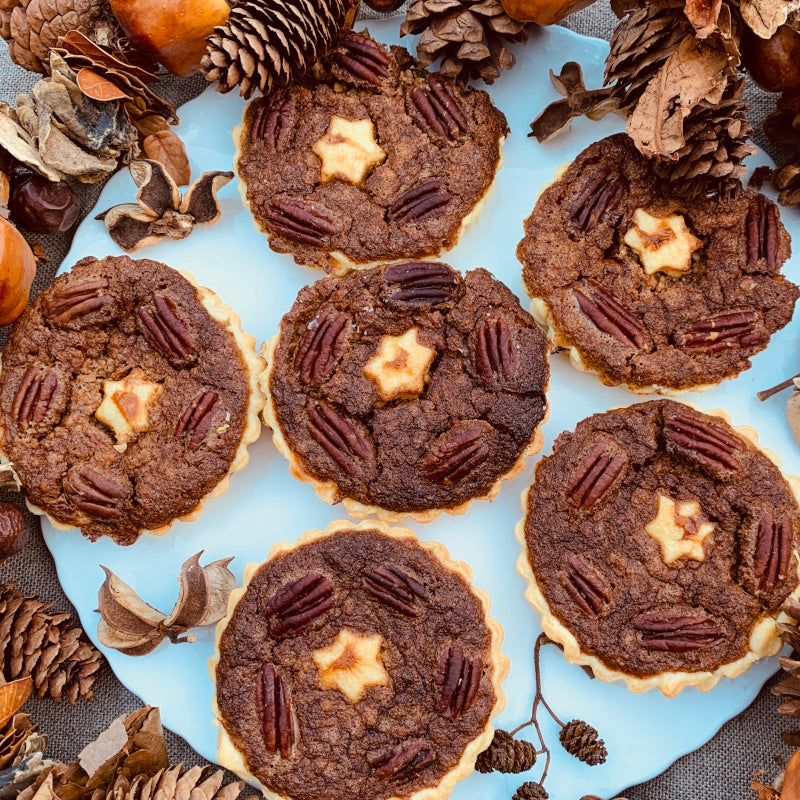 Maple Pecan Pies